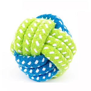 Funny Pet chew toy Dog Toy Dog Chews Cotton Rope Knot Ball Grinding Teeth odontoprisis Pet Toys Lar Pet interactive gift #92370