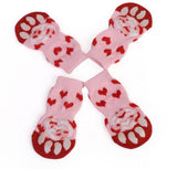 Anti-Slip Pet Dog Socks Knit Socks Small Cat Dogs Winter Socks Chihuahua Thick Warm Paw Protector Dog Socks Booties Accessories