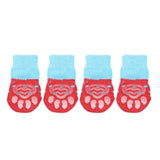 Pet Dog Puppy Cat Shoes Slippers Non-Slip Socks Pet Cute Indoor for Small Dogs Cats Snow Boots Socks pet supplies