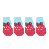 Pet Dog Puppy Cat Shoes Slippers Non-Slip Socks Pet Cute Indoor for Small Dogs Cats Snow Boots Socks pet supplies