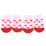 Pet Dog Puppy Cat Shoes Slippers Non-Slip Socks Pet Cute Indoor for Small Dogs Cats Snow Boots Socks pet supplies