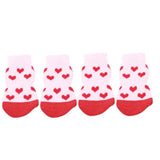 Pet Dog Puppy Cat Shoes Slippers Non-Slip Socks Pet Cute Indoor for Small Dogs Cats Snow Boots Socks pet supplies