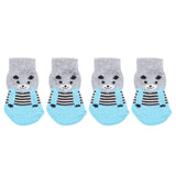 Pet Dog Puppy Cat Shoes Slippers Non-Slip Socks Pet Cute Indoor for Small Dogs Cats Snow Boots Socks pet supplies