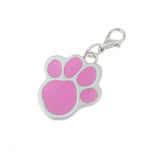 Fashion Footprint Shape Pendant Stainless Steel For Dog Pet Collars Puppy Cat Choker Necklaces Pendants Hot Sale