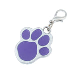 Fashion Footprint Shape Pendant Stainless Steel For Dog Pet Collars Puppy Cat Choker Necklaces Pendants Hot Sale